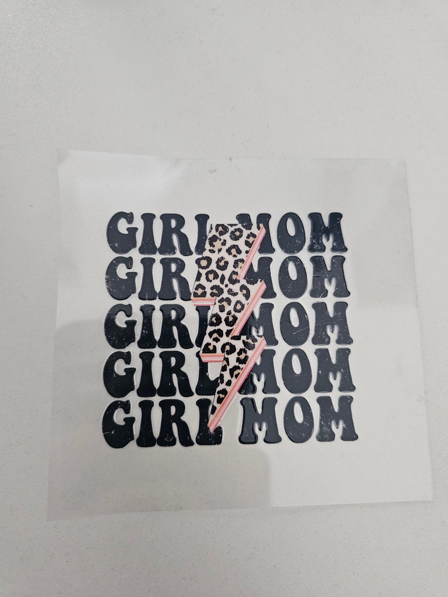 Girl Mom Decal