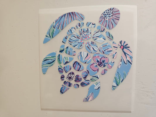 Turtle Decal - Transfer