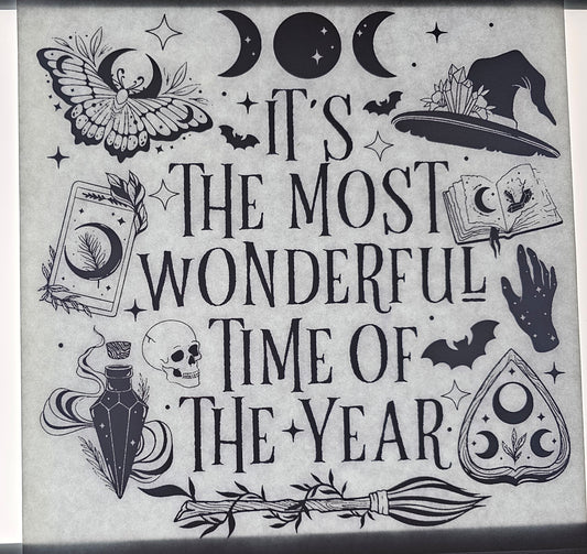 It's The Most Wonderful Time Of The Year Halloween - Transfer