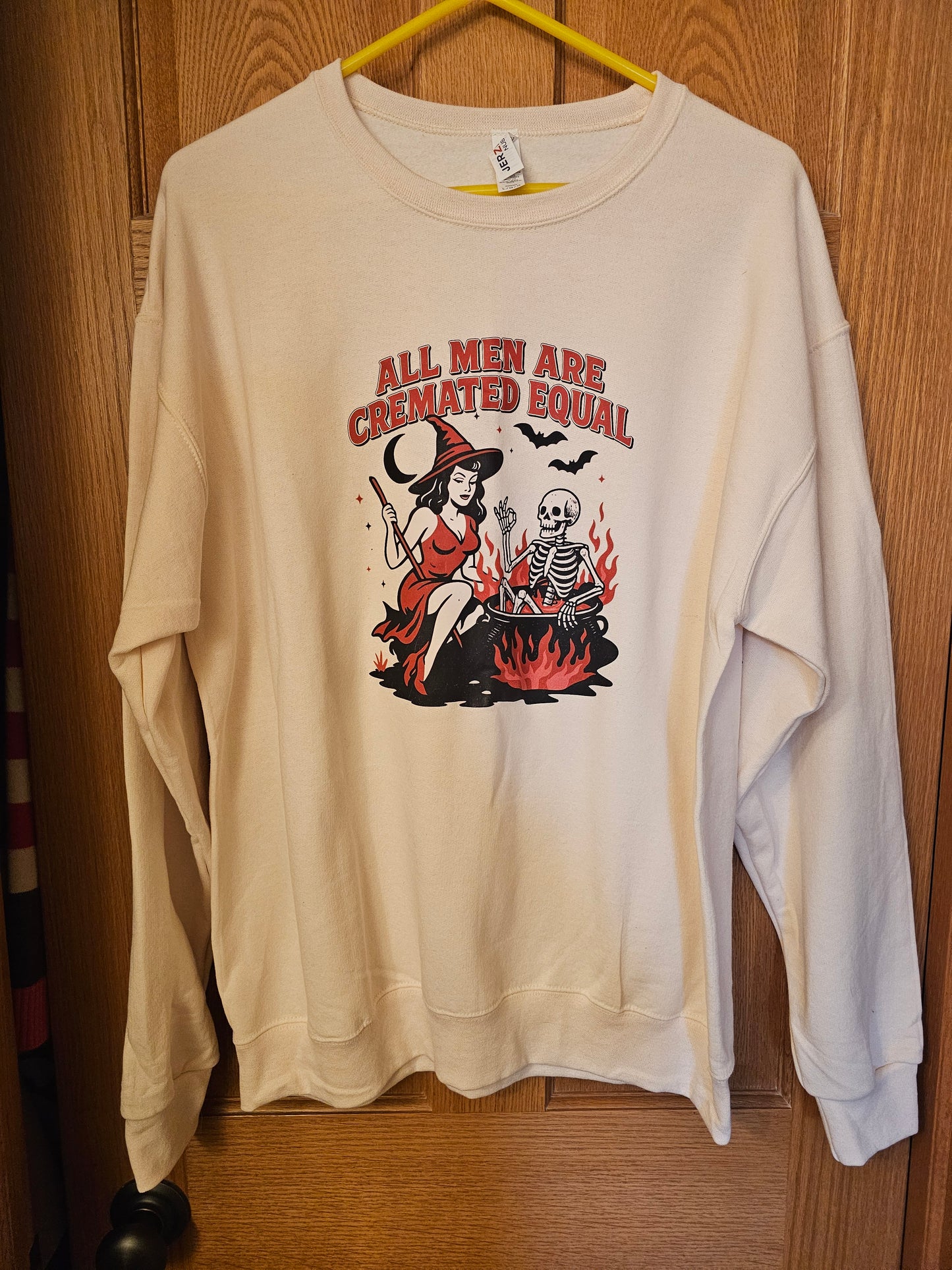 All Men Are Cremated Equal Crewneck - Ready to Ship