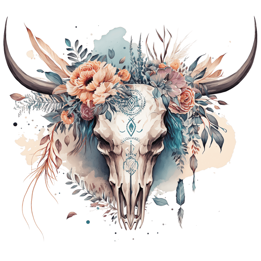 Cow Skull - Transfer