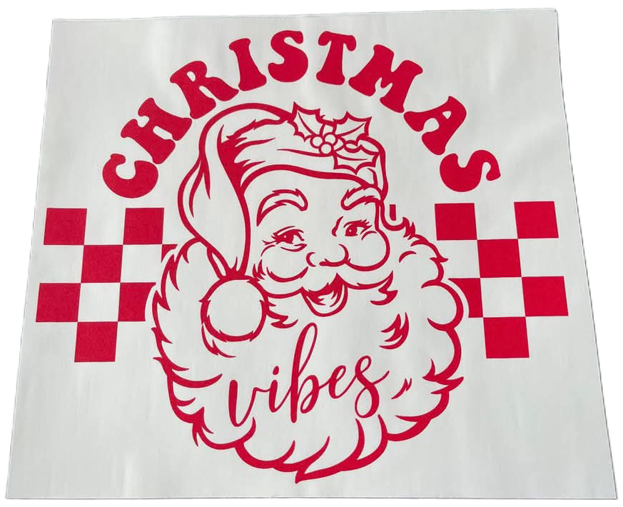 Christmas Vibes Santa - Transfer