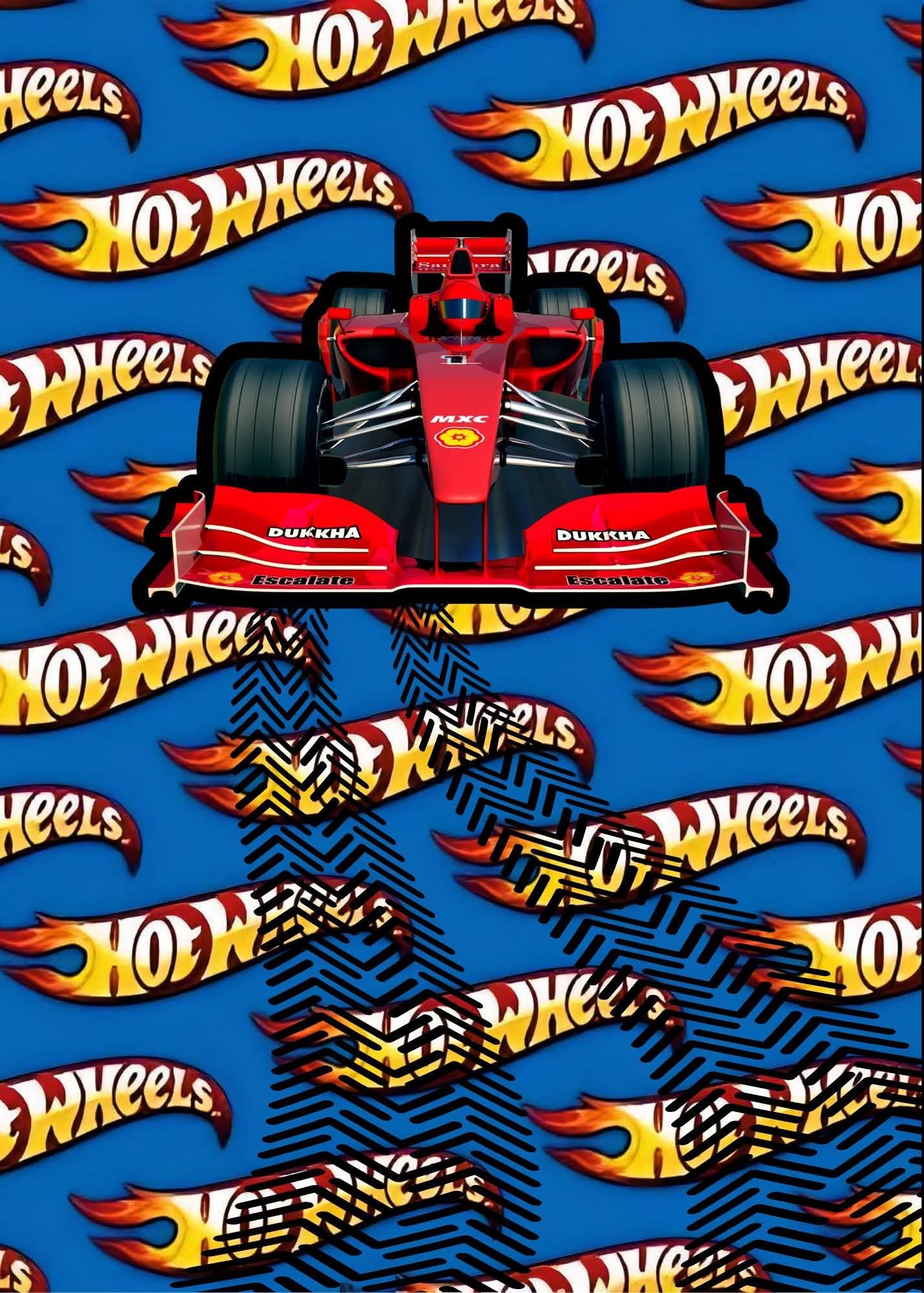 Composition Notebook - Hot Wheels