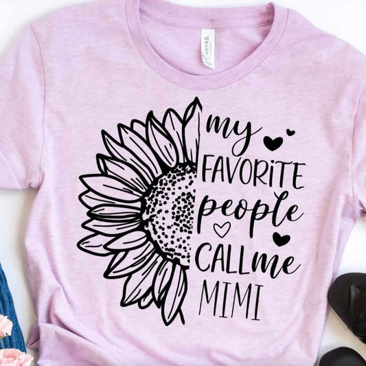 My Favorite People Call Me Mimi - Transfer