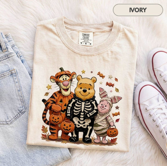 Halloween Costume Bear & Friends - Transfer