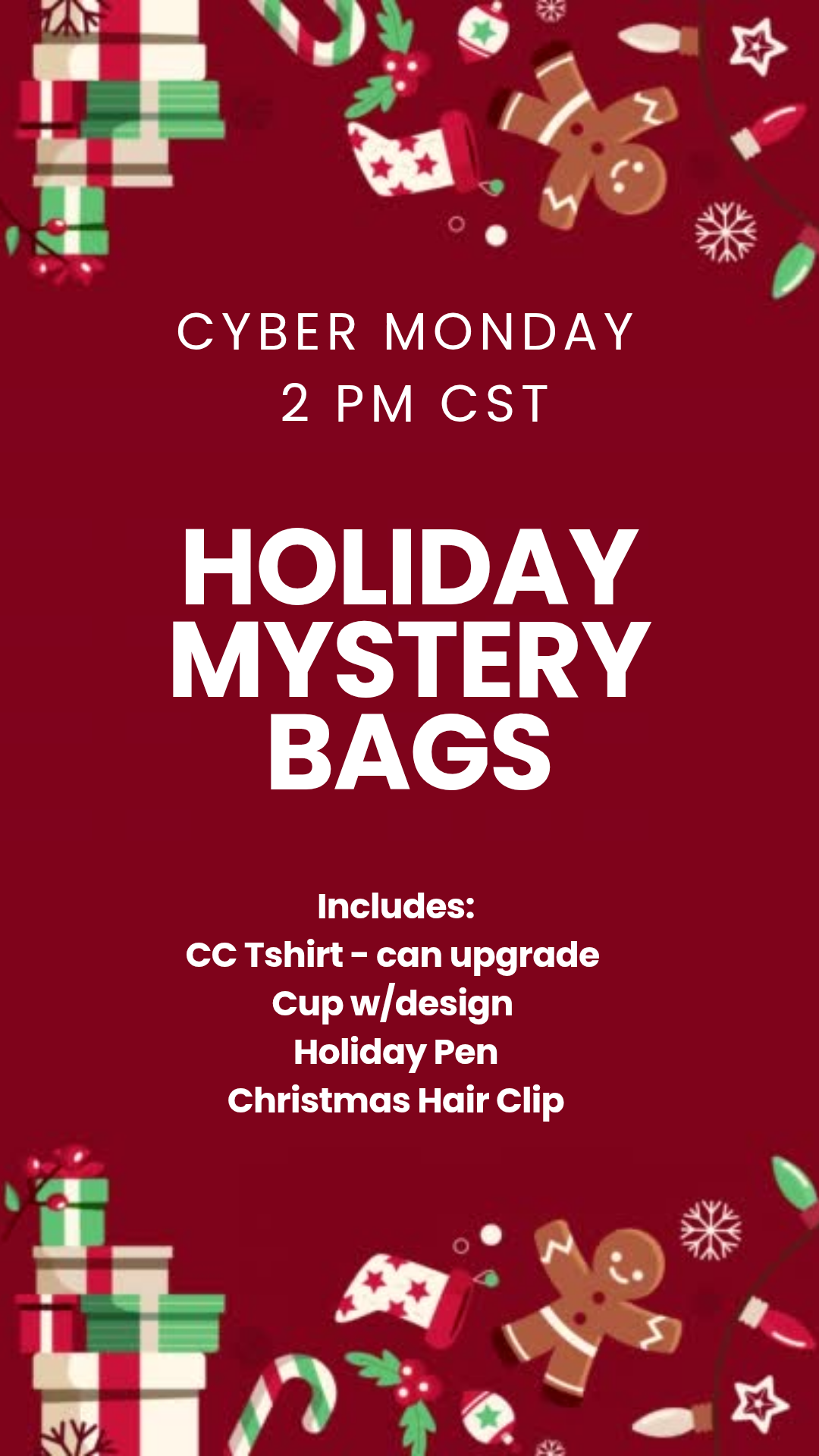 LIVE Holiday Mystery Bags