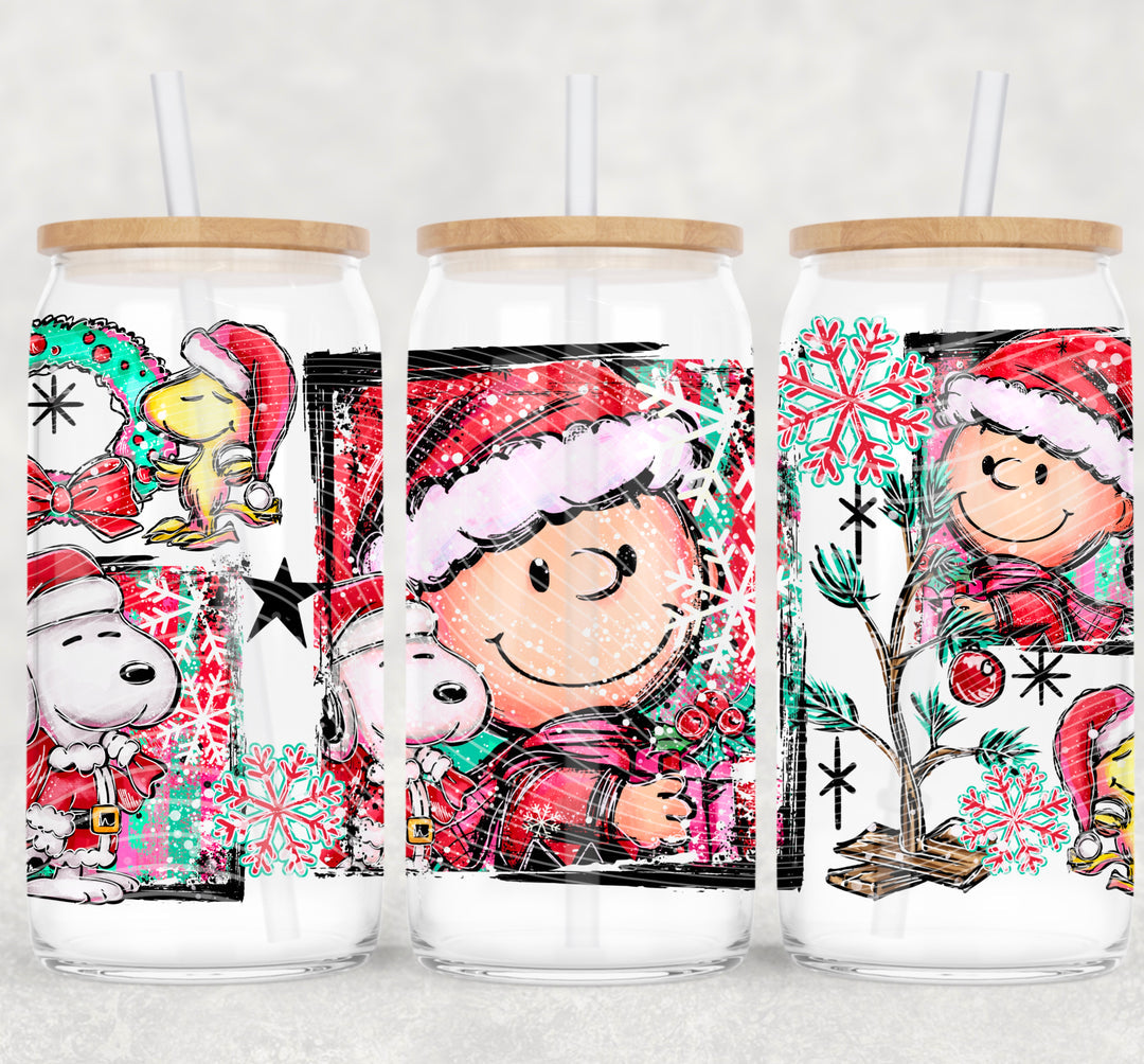 Charlie Brown & Snoopy Christmas - UV DTF Wrap