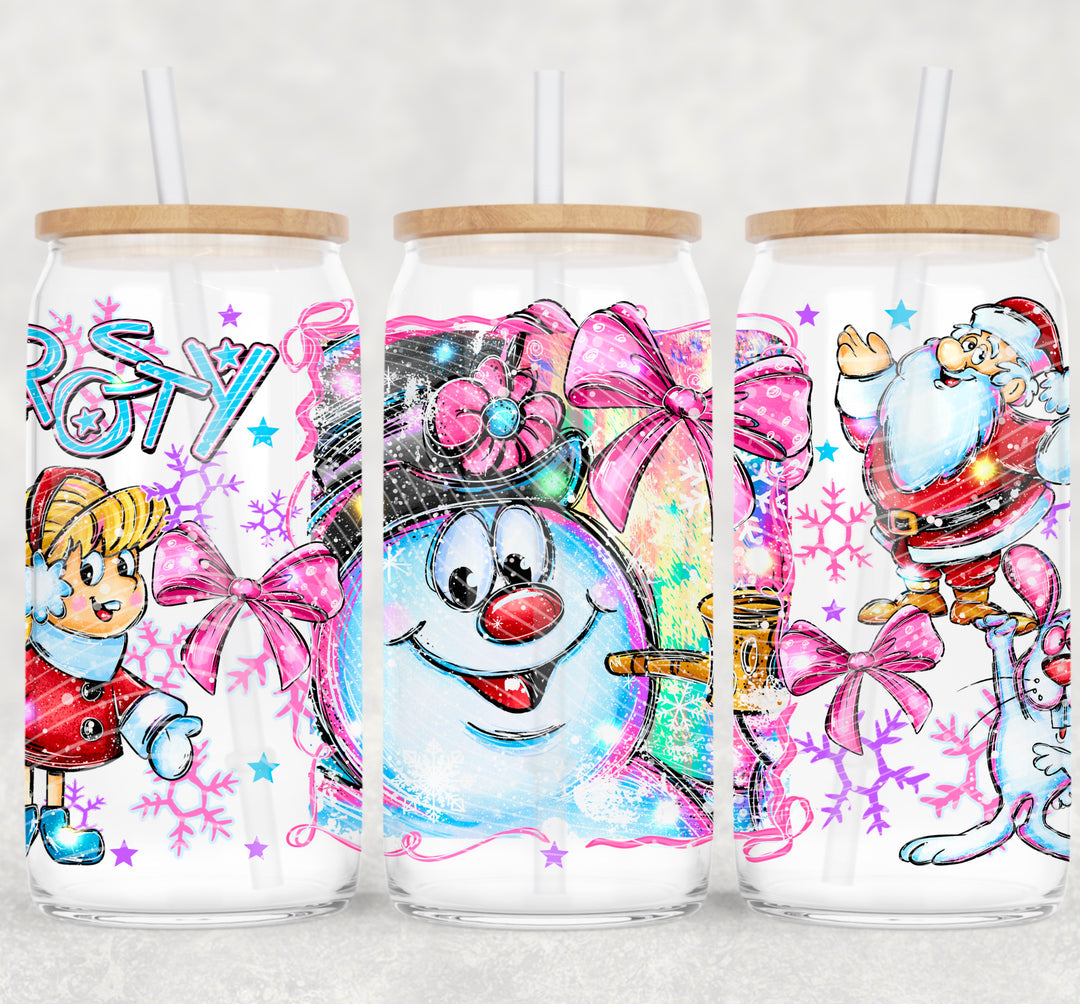 Frosty Snowman Christmas - UV DTF Wrap