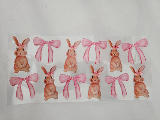 Rabbit and Pink Bows