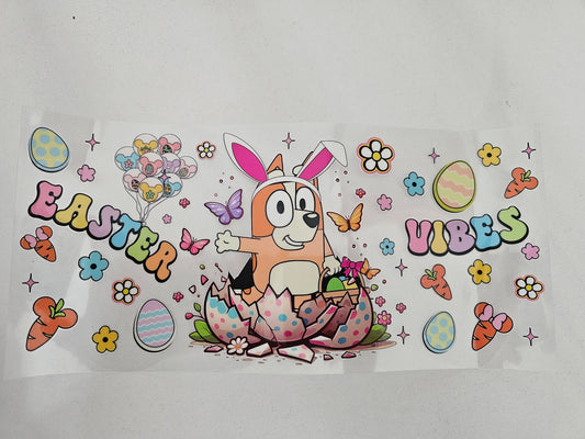 Blue Dog Friend Easter Vibes