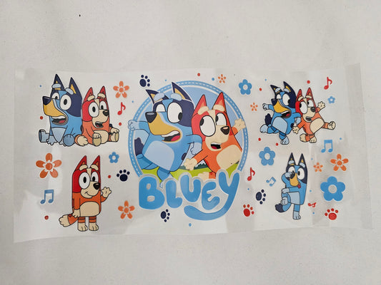 Blue Dog with Friend