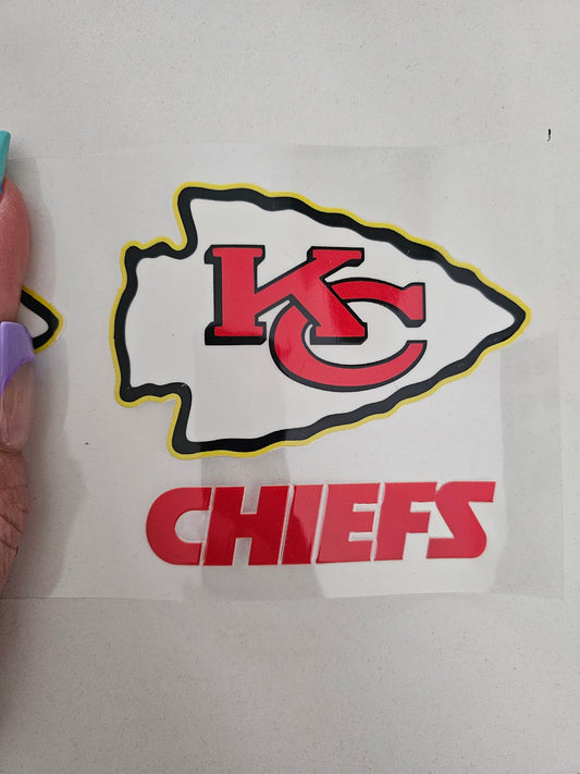 Chiefs Football Decal