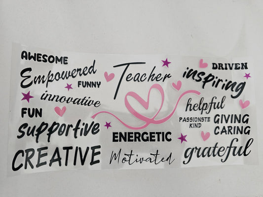Teacher - Awesome, Empowered, Inspiring