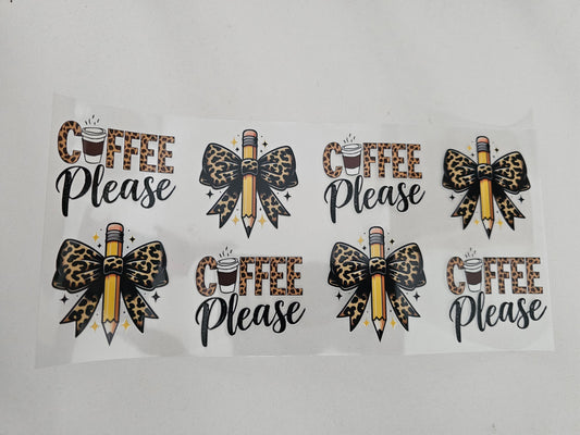 Coffee Please - Pencils and Bows