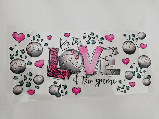 For the Love of the Game - Volleyball