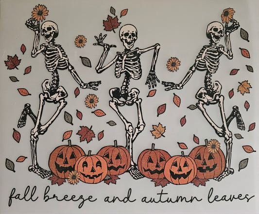 Fall Breeze and Autumn Leaves - Transfer