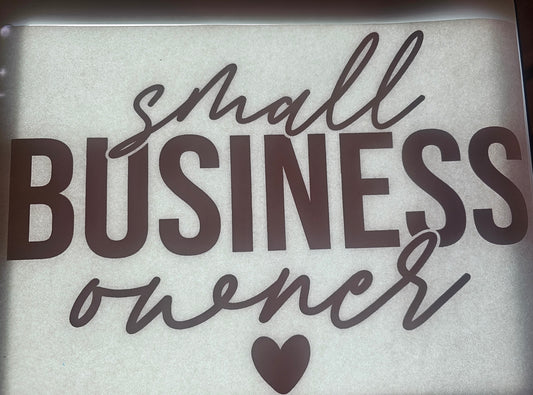 Small Business Owner - Transfer