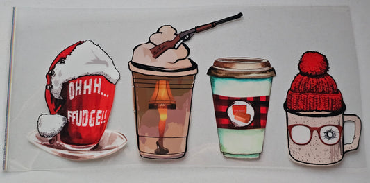 The Christmas Story Cups - 16 oz UV DTF Wrap