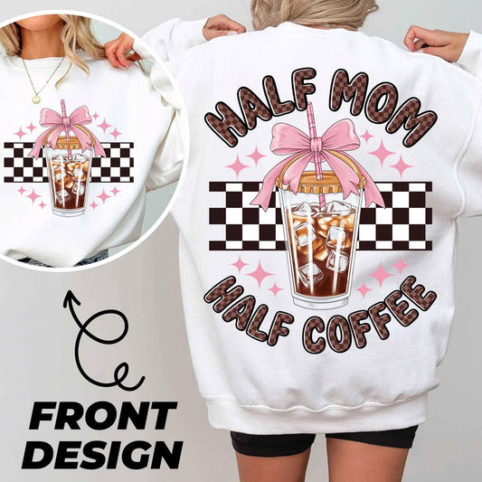 Half Mom Half Coffee - Transfer