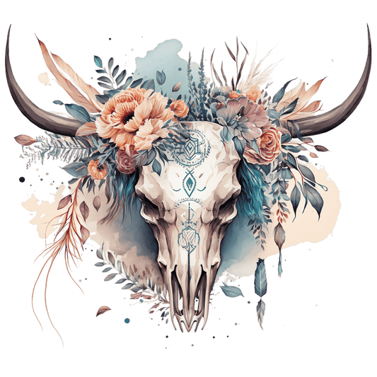Cow Skull - Transfer