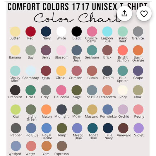 LIVE Comfort Color Tshirt