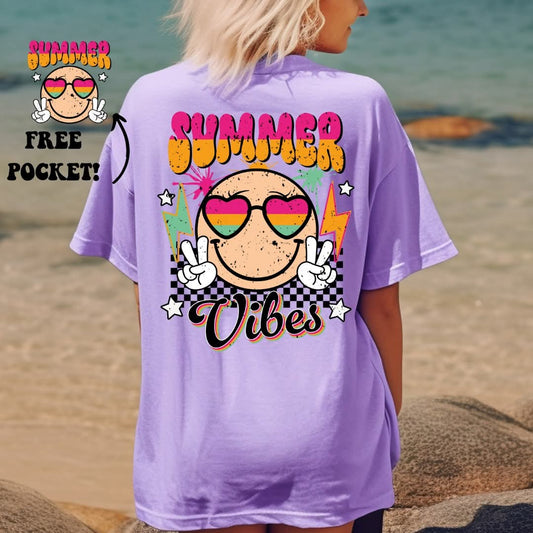 Summer Vibes with Free Pocket - Transfer