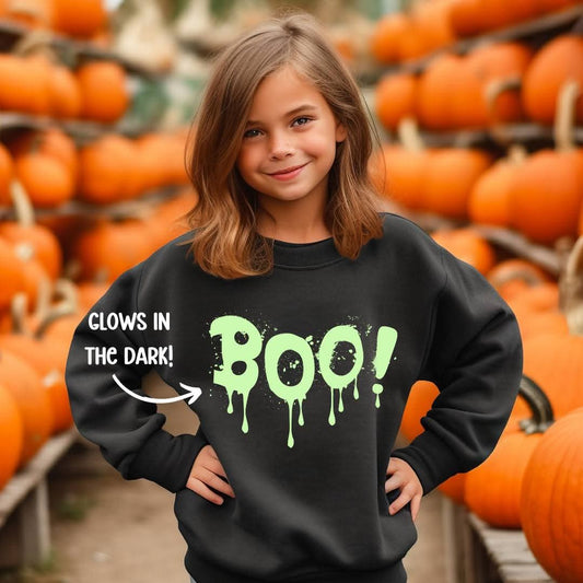 Halloween Boo Glow In The Dark - Transfer