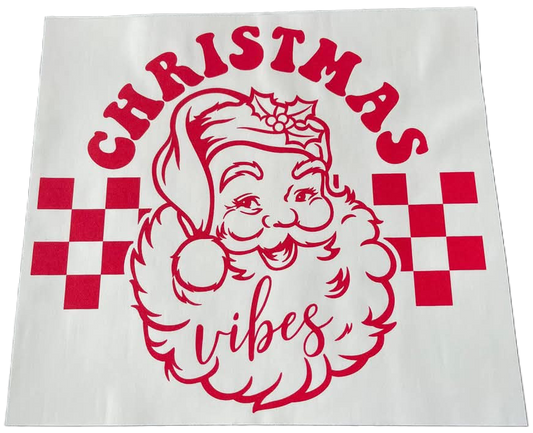 Christmas Vibes Santa - Transfer