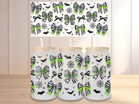 Beetlejuice Bows - 16 oz UV DTF Wrap