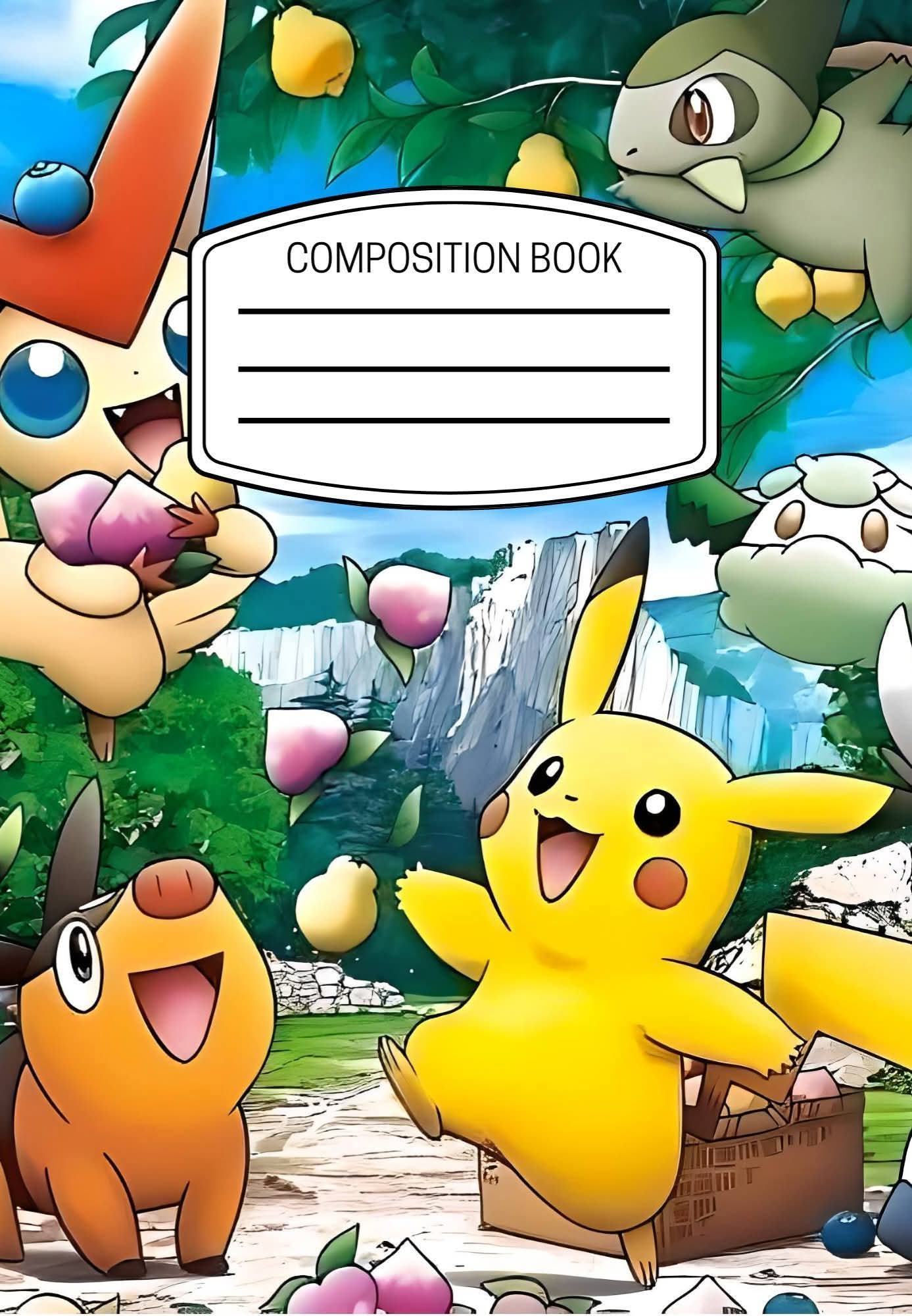 Composition Notebook - Poke