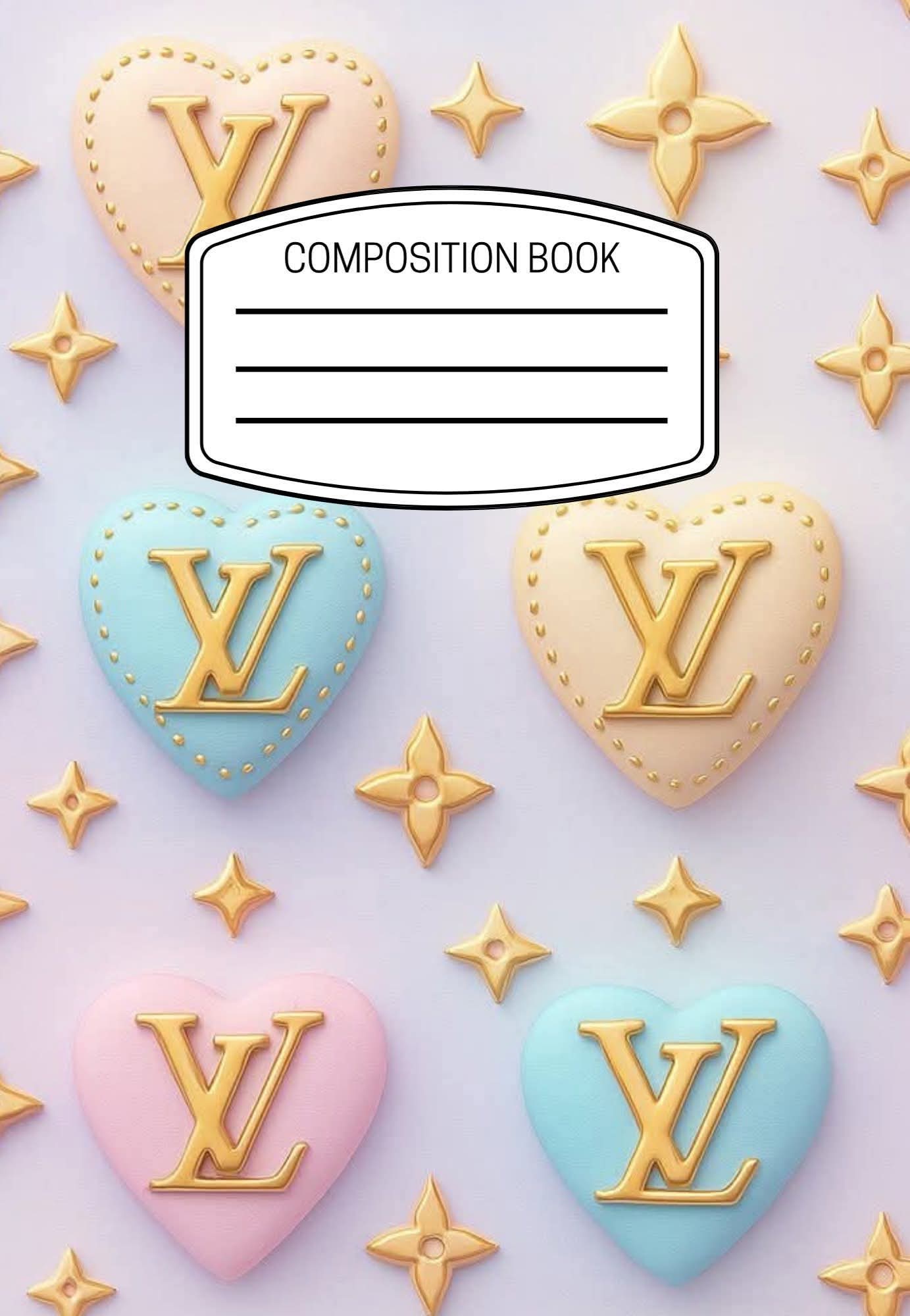 Composition Notebook - Hearts