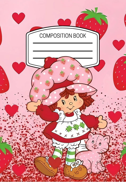 Composition Notebook - Strawberry