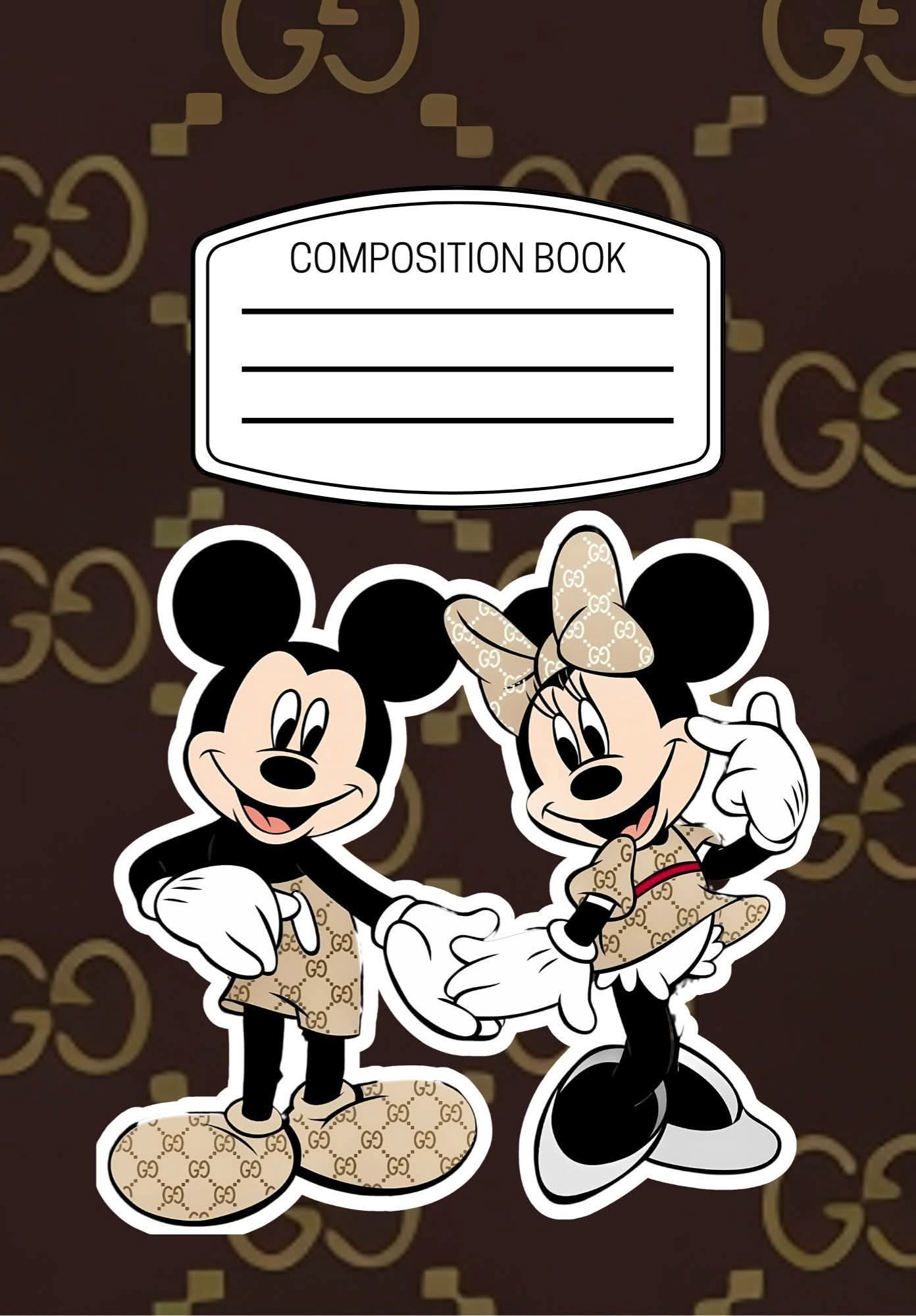 Composition Notebook - Mouse and Friend