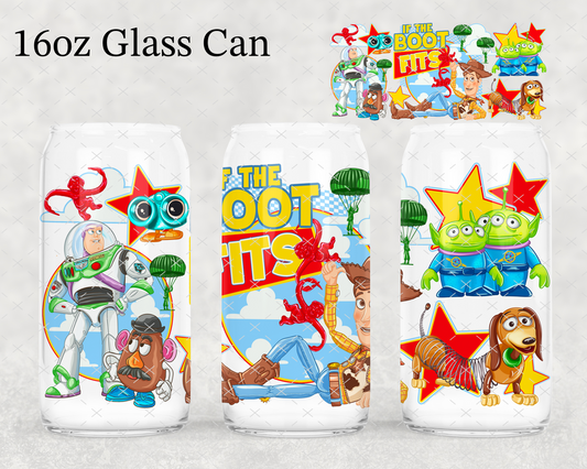 If The Boot Fits Toy Story - 16 oz UV DTF Wrap