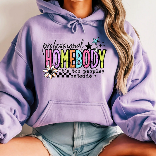 Professional Homebody It's Too Peopley Outside - Transfer