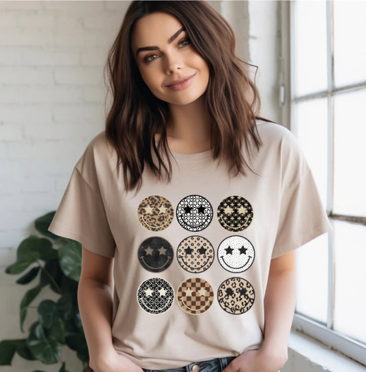 Purse Inspired Smiley Face - Transfer