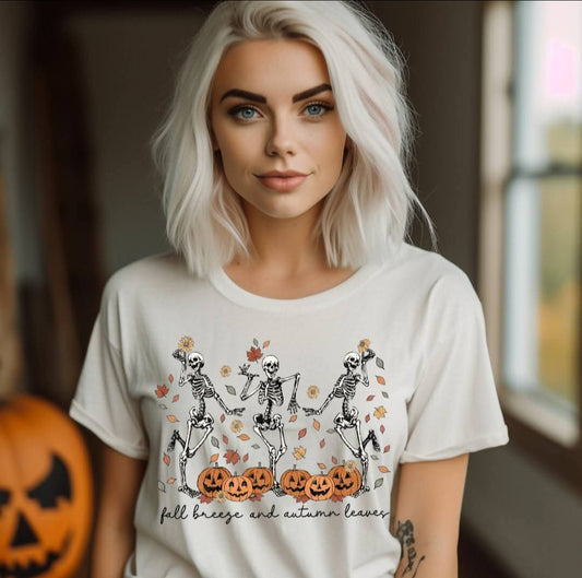 Fall Breeze and Autumn Leaves - Transfer