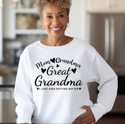 Mom Grandma Great - Transfer