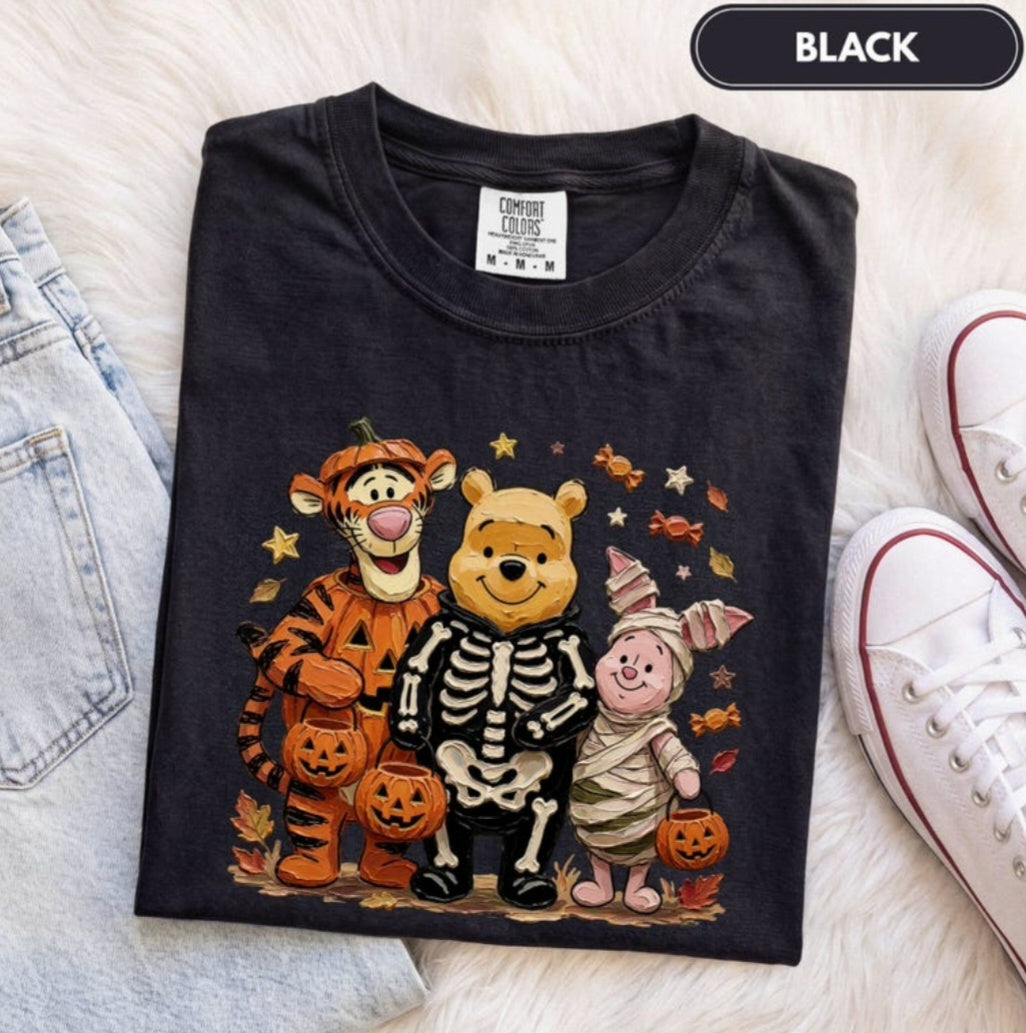 Halloween Costume Bear & Friends - Transfer