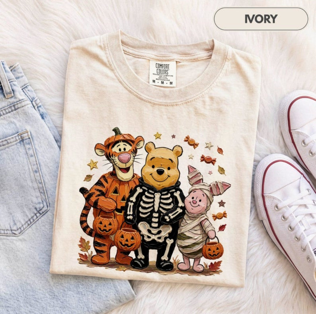 Halloween Costume Bear & Friends - Transfer