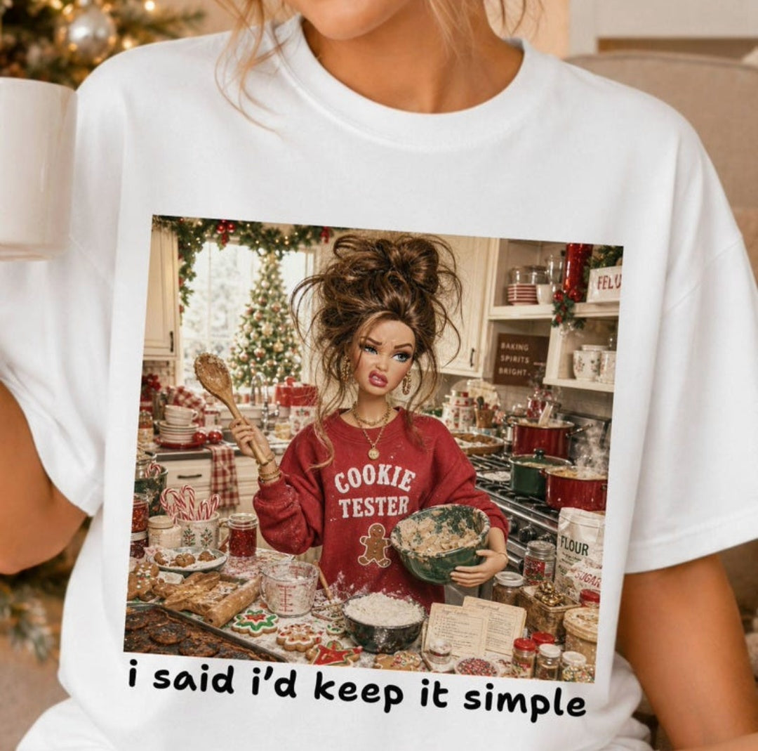 I Said I'd Keep It Simple (Barbie) - Transfer