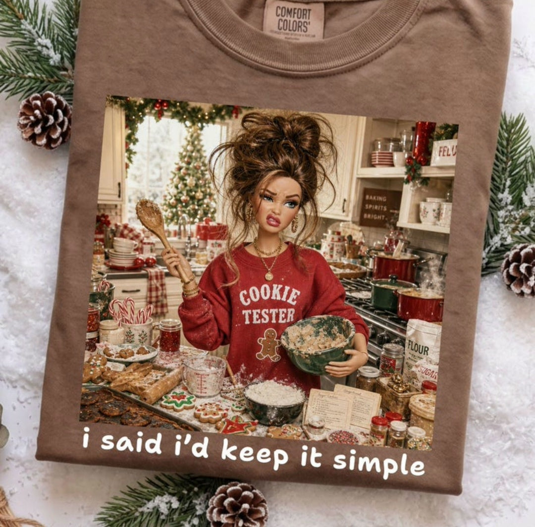 I Said I'd Keep It Simple (Barbie) - Transfer