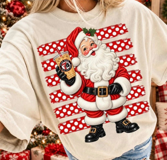 7 Brew Coffee Santa - Transfer