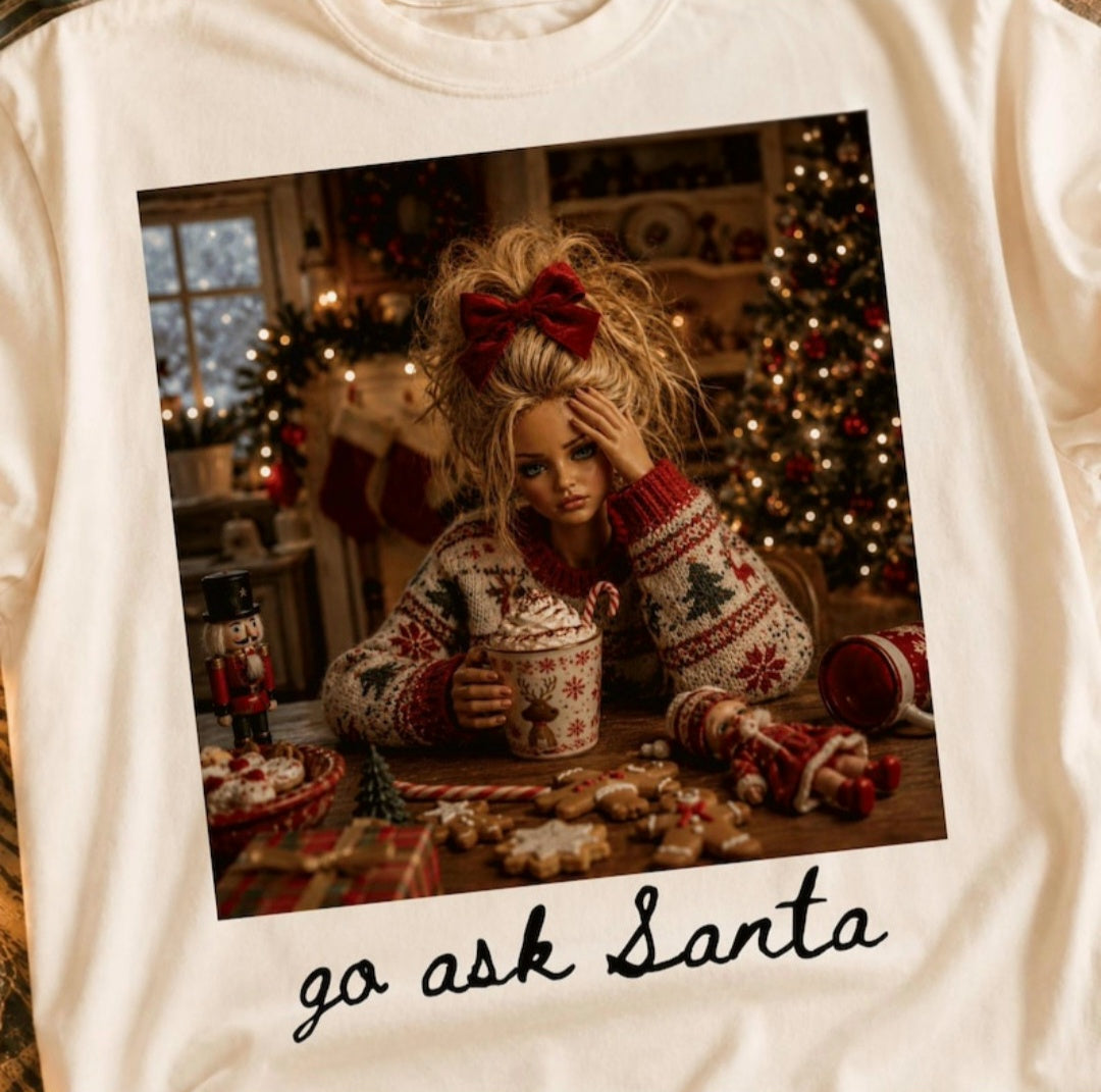 Go Ask Santa (Barbie) - Transfer