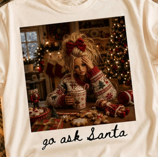 Go Ask Santa (Barbie) - Transfer