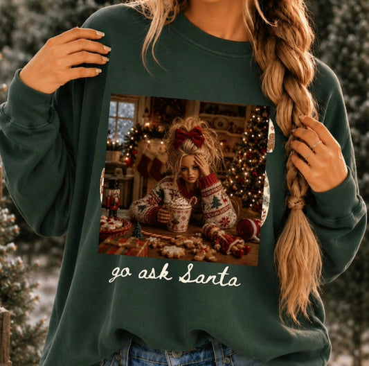 Go Ask Santa (Barbie) - Transfer