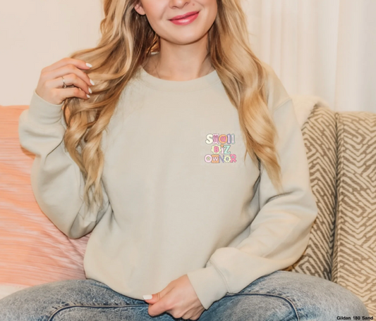 Small Biz Owner Decal - Transfer