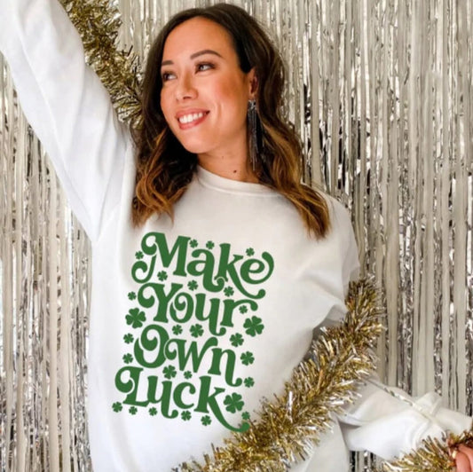 Make Your Own Luck St Patrick's Day - Transfer