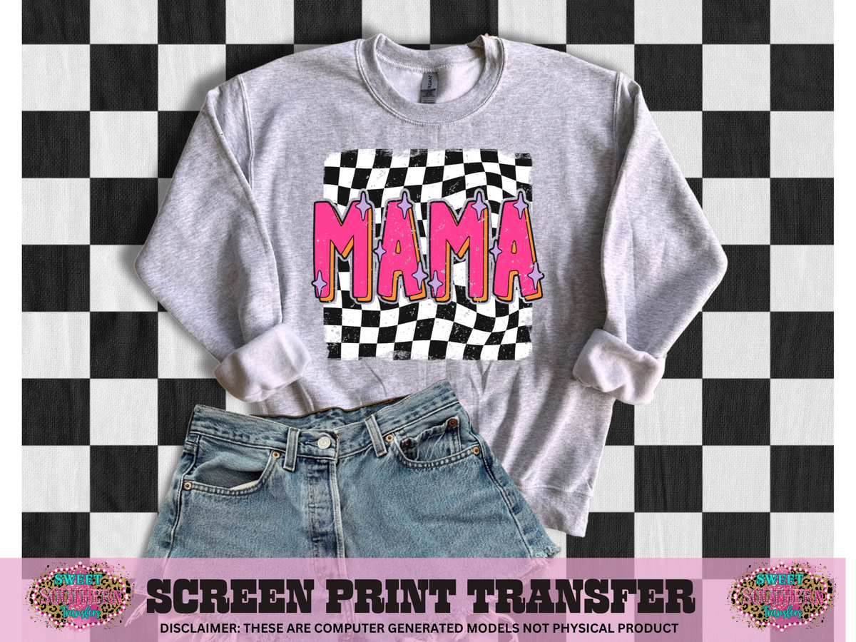 Mama checkered - Transfer