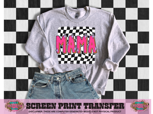 Mama checkered - Transfer